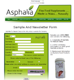 Asphalia Natural Sleep Free Sample