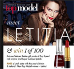 Meet Top Model Letitia And 1 Of 100 Nail And Lipstick Gift Packs