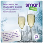 Win A Set Of Four Champagne Glasses