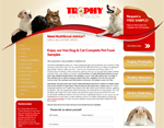 Trophy Pet Food Samples