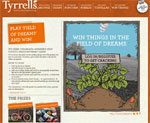 Win Prizes With Tyrells Crisps Potato Game Field Of Dreams